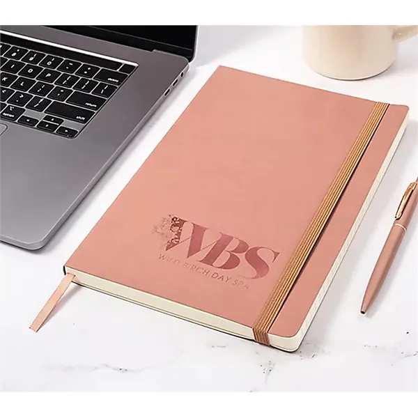 Saratoga Exec Soft Cover Journal - Hot Stamped