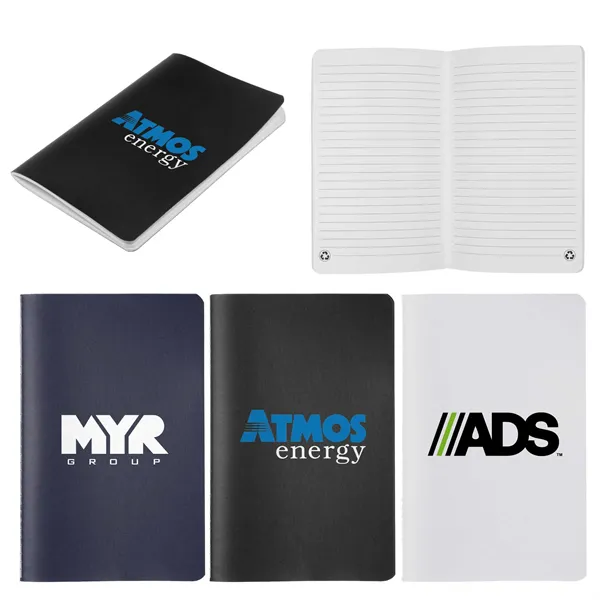 EcoFruit Stitch-Bound Journal with Recycled Paper