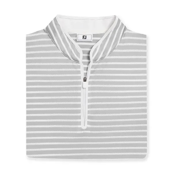 FootJoy Women's Zip-Front Stripe Shirt