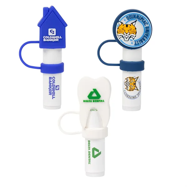 Custom 3D Lip Balm Topper with Non SPF Lip Balm