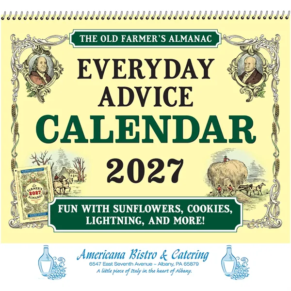 2026 Spiral Bound The Old Farmer's Almanac® Everyday Advice