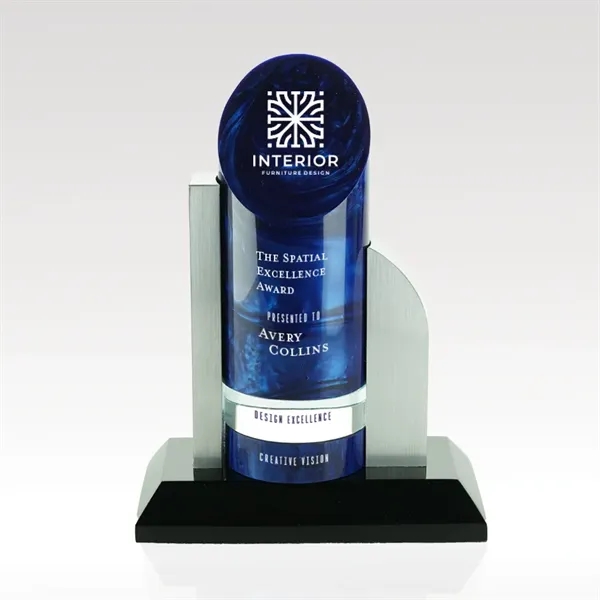 New York - Perpetual Puck Award - Metal and Resin Cylinder
