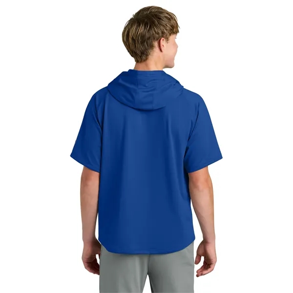 Richardson Charge Performance Fleece Short Sleeve Hoodie