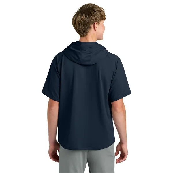 Richardson Charge Performance Fleece Short Sleeve Hoodie