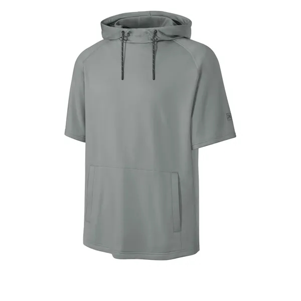 Richardson Charge Performance Fleece Short Sleeve Hoodie