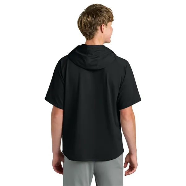 Richardson Charge Performance Fleece Short Sleeve Hoodie