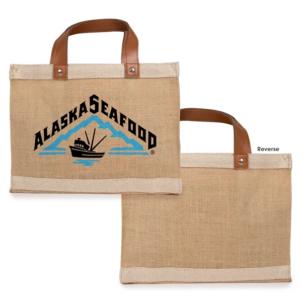 Petite Jute Luxe Tote
