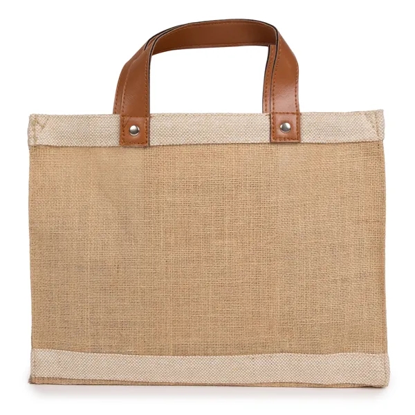 Petite Jute Luxe Tote