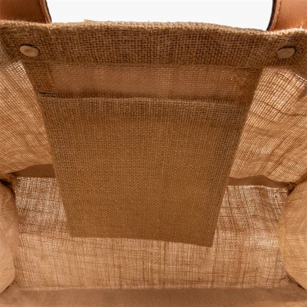 Petite Jute Luxe Tote