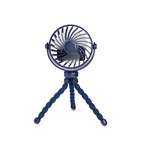 LumiFlex Mini Fan & Light