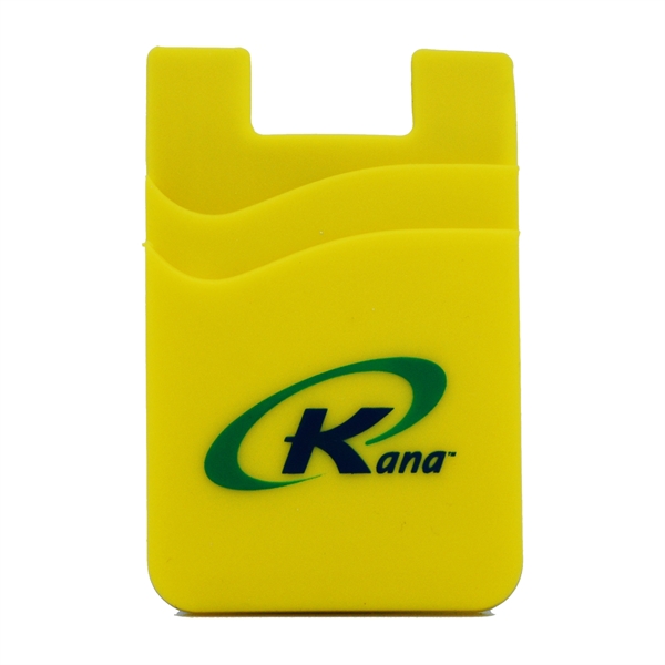 Double Pocket Silicone Wallet