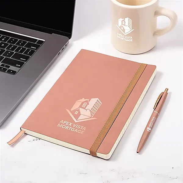 Saratoga Classic Soft Cover Journal - Hot Stamped