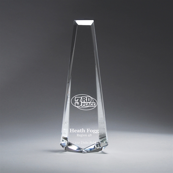 Crystal Tapered Monolith Award