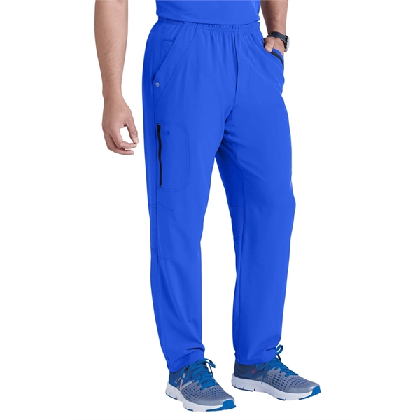 Barco One Men's Elastic Waist Athletic Jogging Scrub Pant - Barco One Men's Elastic Waist Athletic Jogging Scrub Pant - Image 2 of 11