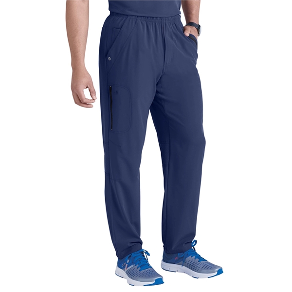 Barco One Men's Elastic Waist Athletic Jogging Scrub Pant - Barco One Men's Elastic Waist Athletic Jogging Scrub Pant - Image 3 of 11
