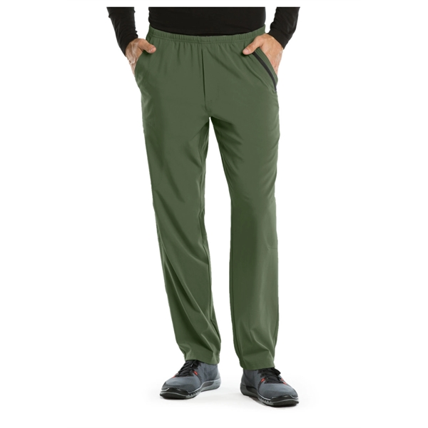 Barco One Men's Elastic Waist Athletic Jogging Scrub Pant - Barco One Men's Elastic Waist Athletic Jogging Scrub Pant - Image 4 of 11