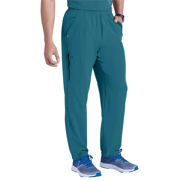 Barco One Men's Elastic Waist Athletic Jogging Scrub Pant - Barco One Men's Elastic Waist Athletic Jogging Scrub Pant - Image 5 of 11