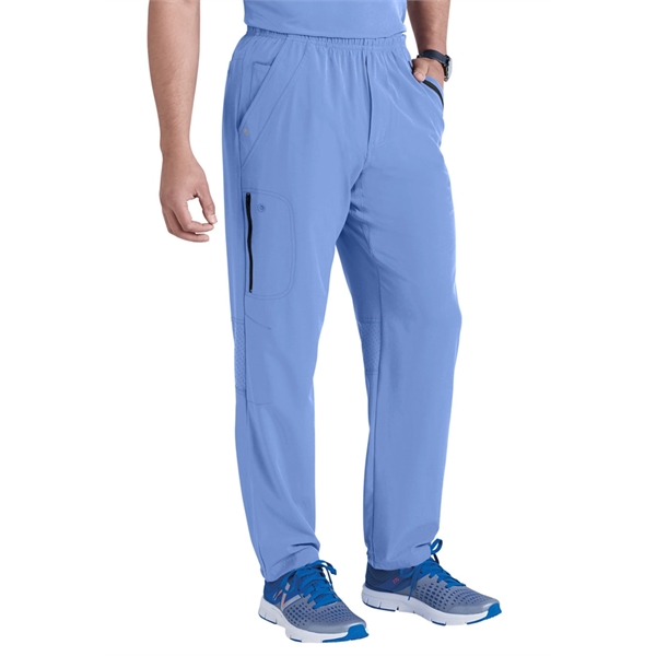 Barco One Men's Elastic Waist Athletic Jogging Scrub Pant - Barco One Men's Elastic Waist Athletic Jogging Scrub Pant - Image 7 of 11