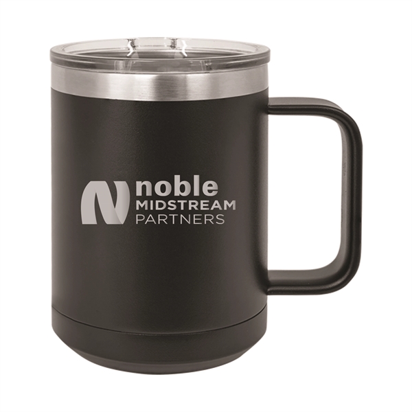 Polar Camel 15oz. Stainless Steel Coffee Mug - Polar Camel 15oz. Stainless Steel Coffee Mug - Image 27 of 36