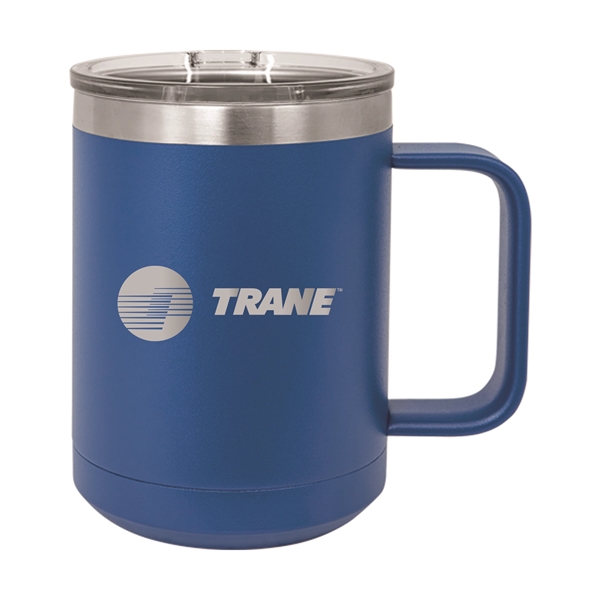 Polar Camel 15oz. Stainless Steel Coffee Mug - Polar Camel 15oz. Stainless Steel Coffee Mug - Image 23 of 36