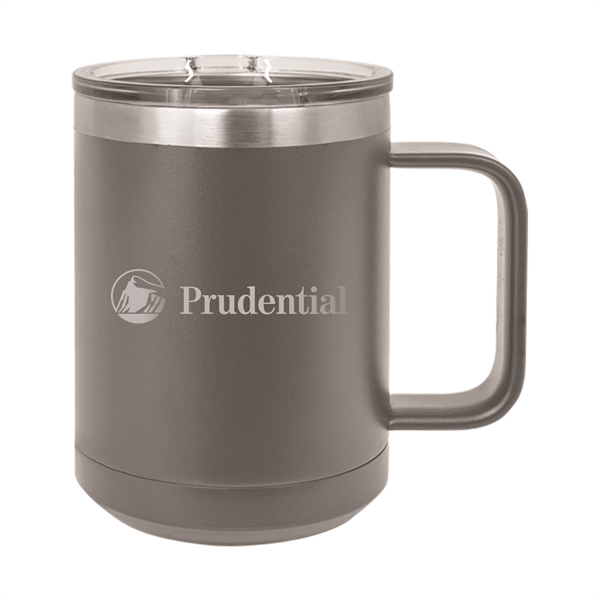 Polar Camel 15oz. Stainless Steel Coffee Mug - Polar Camel 15oz. Stainless Steel Coffee Mug - Image 11 of 36