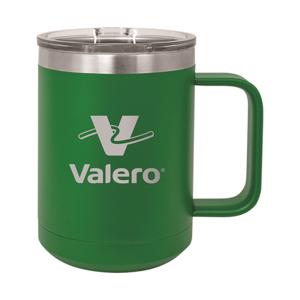 Polar Camel 15oz. Stainless Steel Coffee Mug - Polar Camel 15oz. Stainless Steel Coffee Mug - Image 1 of 36