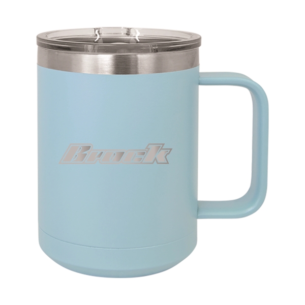 Polar Camel 15oz. Stainless Steel Coffee Mug - Polar Camel 15oz. Stainless Steel Coffee Mug - Image 17 of 36