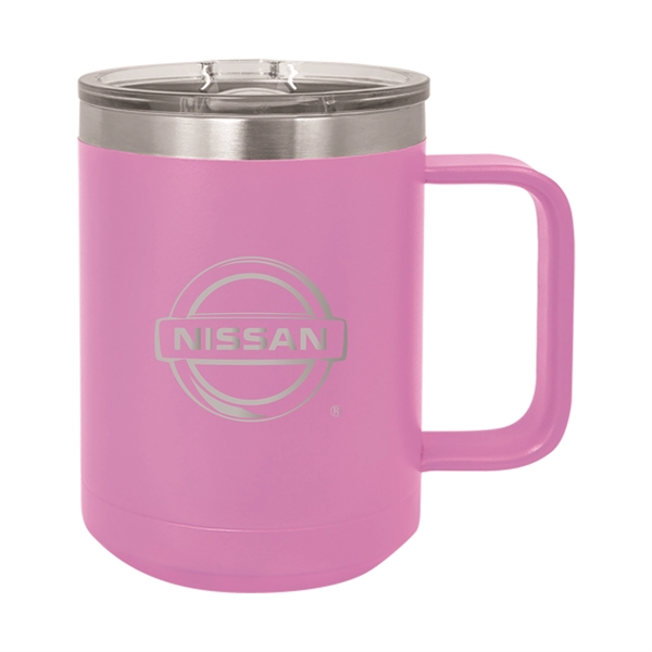 Polar Camel 15oz. Stainless Steel Coffee Mug - Polar Camel 15oz. Stainless Steel Coffee Mug - Image 15 of 36