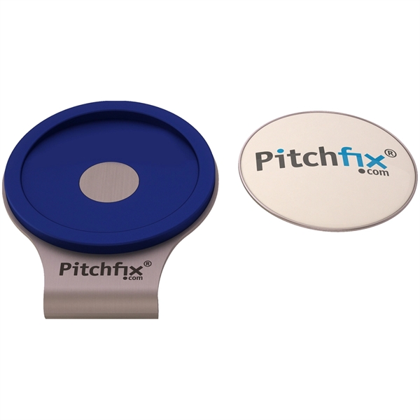 Pitchfix Hat Clip Golf Ball Marker in Window Display Tin - Pitchfix Hat Clip Golf Ball Marker in Window Display Tin - Image 3 of 14