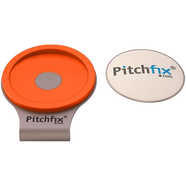 Pitchfix Hat Clip Golf Ball Marker in Window Display Tin - Pitchfix Hat Clip Golf Ball Marker in Window Display Tin - Image 10 of 14