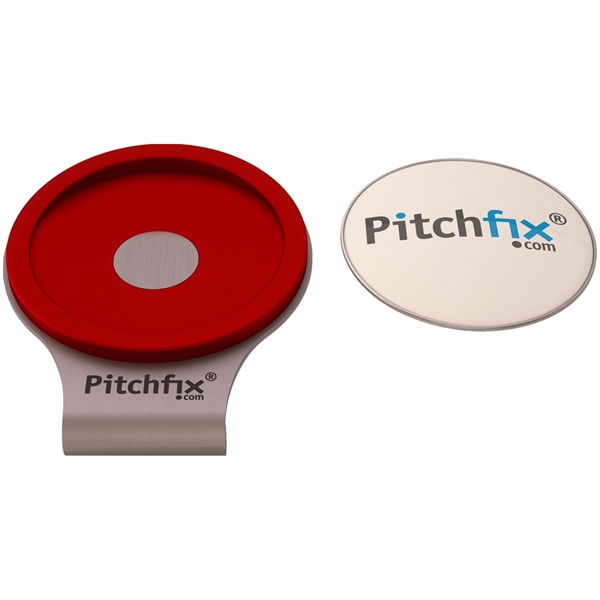 Pitchfix Hat Clip Golf Ball Marker in Window Display Tin - Pitchfix Hat Clip Golf Ball Marker in Window Display Tin - Image 12 of 14