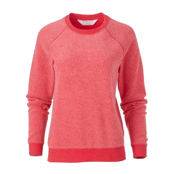 Boxercraft Women's Fleece Out Crewneck Pullover