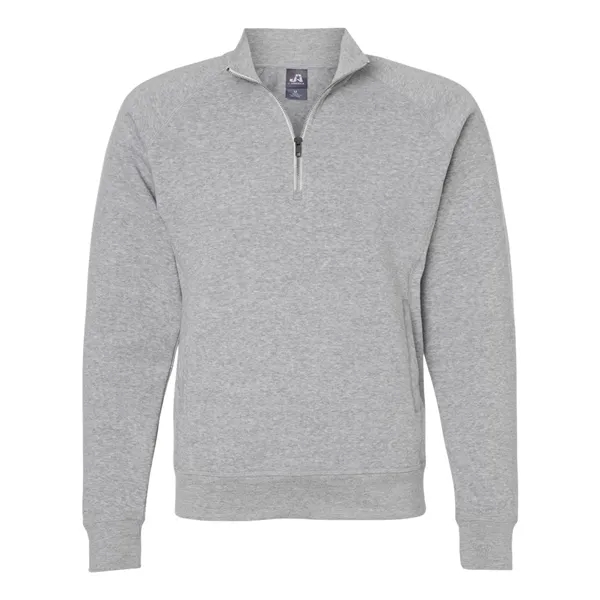 J. America Men's Triblend Quarter-Zip Sweatshirt