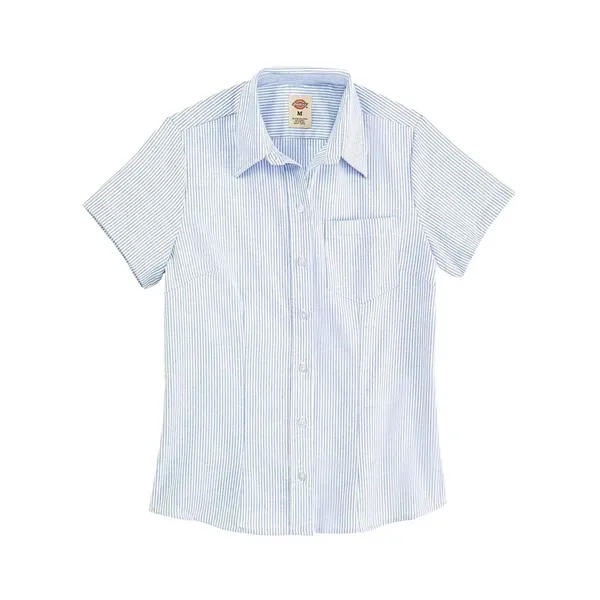 Custom Dickies Women's Short Sleeve Stretch Oxford Shirt