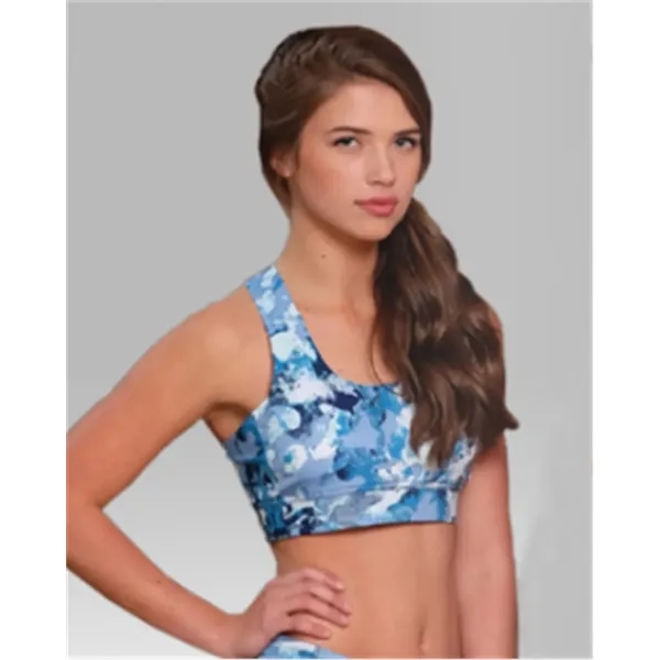Custom Boxercraft Girls' Criss Cross Bra