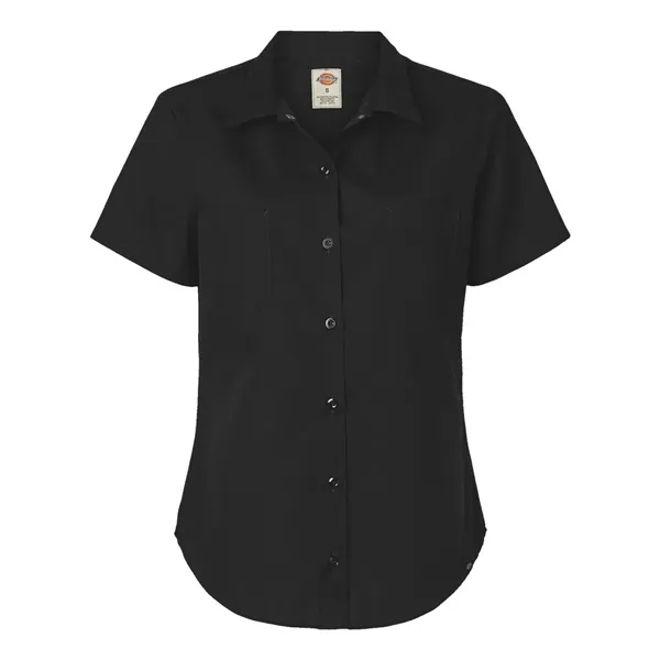 Custom Dickies Women's Industrial Short Sleeve Work Shirt