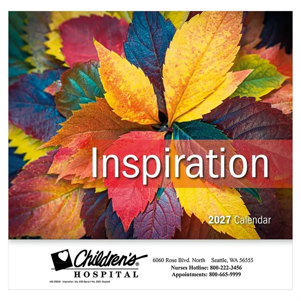 Inspiration Wall Calendar: 2027 Stapled