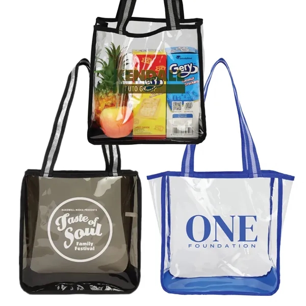 Soft TPU Clear Stadium Tote Bag