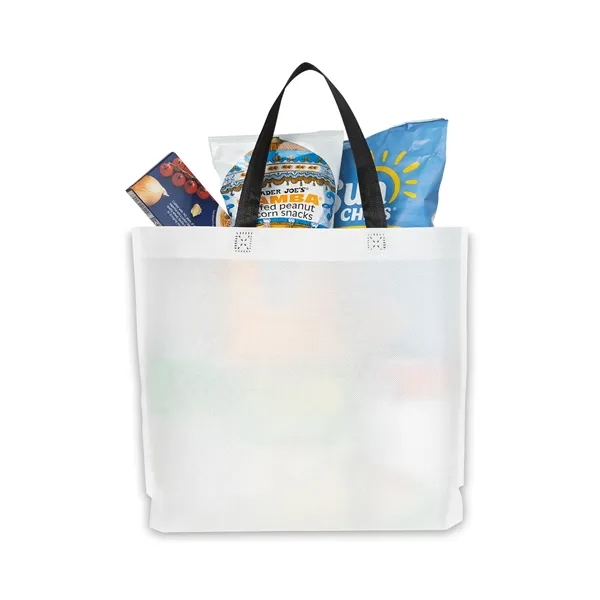 Two-Tone Heat Sealed Non-Woven Tote Bag