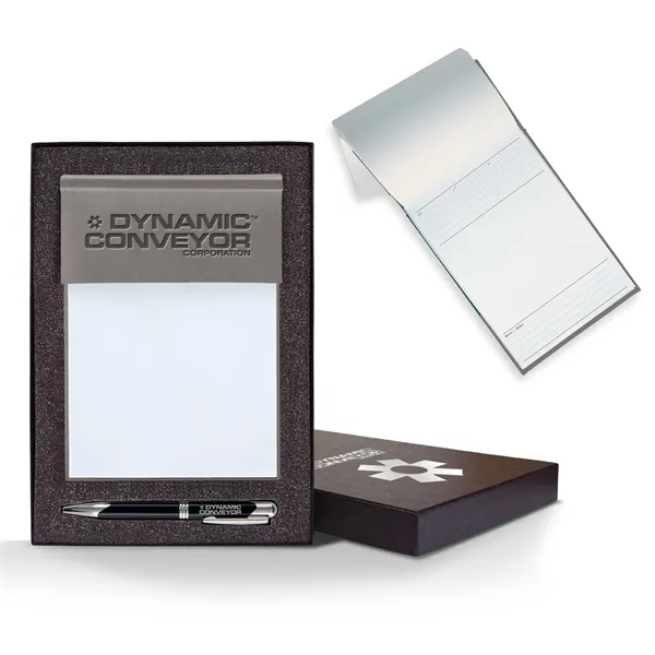 Tucson Medio White Page Cube Notes Gift Set