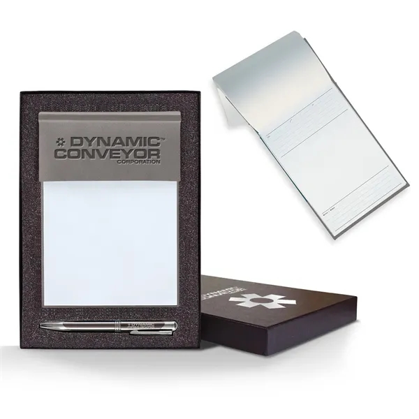 Tucson Medio White Page Cube Notes Gift Set