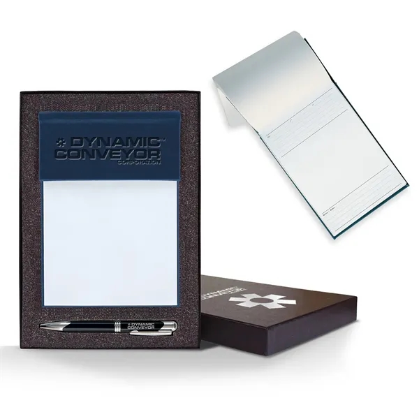 Tucson Medio White Page Cube Notes Gift Set