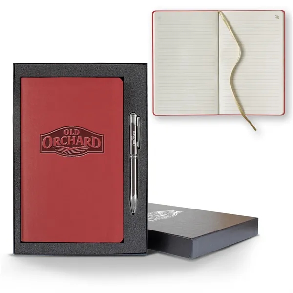 ApPeel Slim Medio Lined Apple Page Journal Gift Set