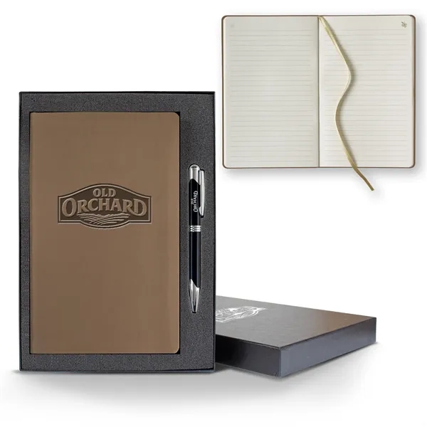 ApPeel Slim Medio Lined Apple Page Journal Gift Set