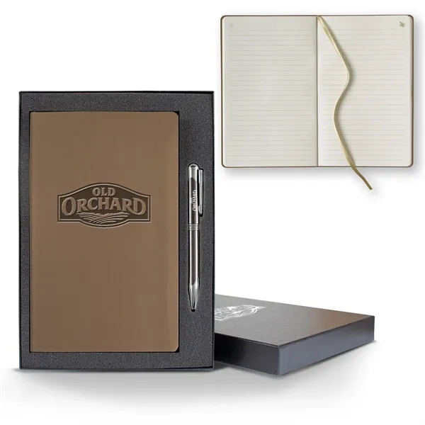 ApPeel Slim Medio Lined Apple Page Journal Gift Set