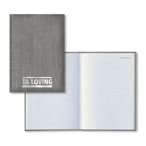 Custom Cervino Medio Lined White Perf Page Notes & Memos Journal