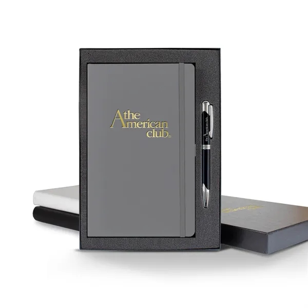 Matra Medio Lined Ivory Page Journal Gift Set