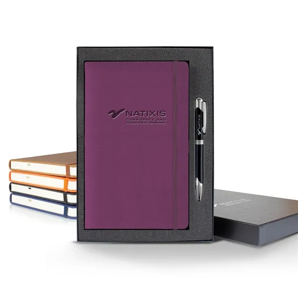 Tucson Medio Graph Ivory Page Journal Gift Set