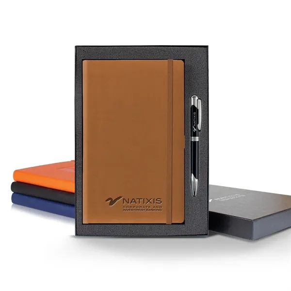 Tucson Medio Blank Ivory Page Journal Gift Set