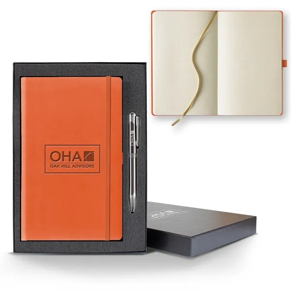 Custom Tucson Dots Medio Ivory Page Journal Gift Set